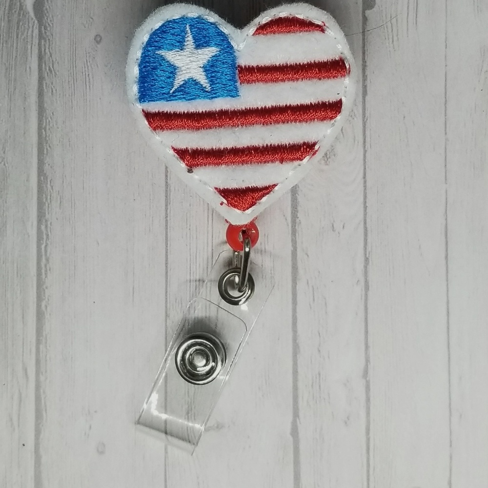 American hear badge Reel